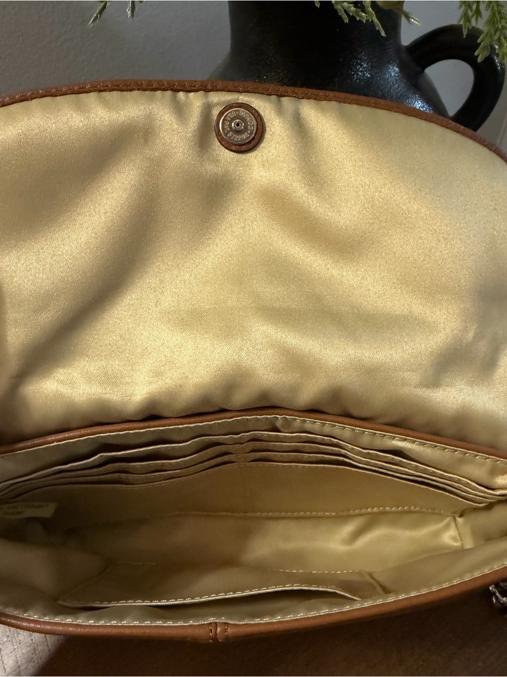 Coach Park Leather Flap Large Wristlet - Picture 11 of 14